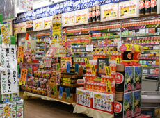 ドラッグストアーさの内観
